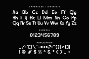 Tistaty - Ligatures Logo Font, a Sans Serif Font by Iqsiart Studio (Thumbnail 6 of 8)