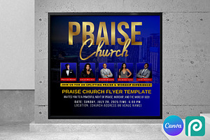 10 Church Flyers Bundle | Canva
