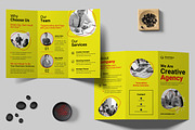 Creative Trifold Brochure Layout, a Brochure Template by ContestDesign (Thumbnail 1 of 3)