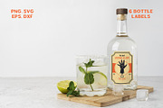 Retro Halloween Bottle Labels, a Decorative Illustration by arausidp (Thumbnail 4 of 5)