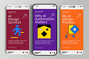 Designer for AI Automation Story, a Social Media Template by MightyDesign (Thumbnail 3 of 7)