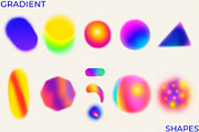 Grainy Gradient Textures & Shapes, an Object Graphic by CatJello Graphics (Thumbnail 19 of 38)