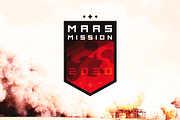 16 Space (Mars Themed) Logos, a Branding & Logo Template by Roman Paslavsky (Thumbnail 6 of 8)