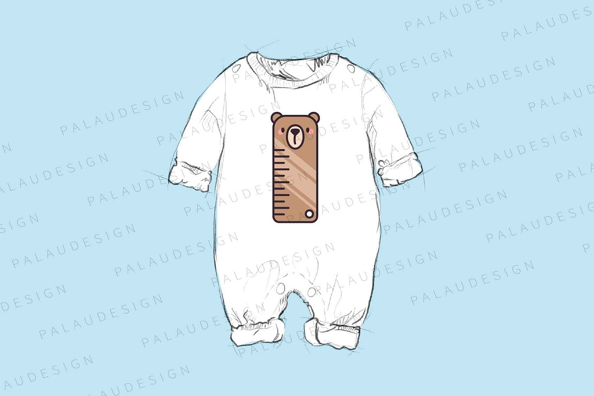 Cute Kawaii Rulers School, an Education Illustration by Palau (Photo 8 of 12)