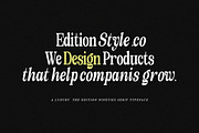 The Edition Nineties | 11 Font Style, a Serif Font by IM Studio (Thumbnail 9 of 11)