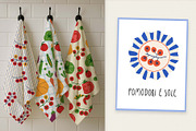 Farm Vegetables | 100% Hand drawn, a Food Illustration by Irina Ostapenko (Thumbnail 6 of 10)