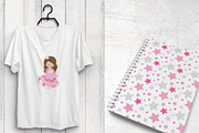 PRINCESS Pattern collection, a Pattern Graphic by PrettyPatterns (Thumbnail 4 of 5)