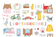 Cottagecore Cute Clipart, an Object Illustration by Redchocolate (Thumbnail 2 of 12)