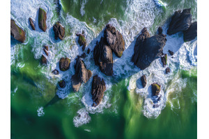 From a bird's-eye perspective, a, a Nature Photo by ZinetroN