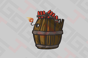 Dynamite barrel