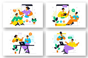 10 Online Mental Health Support, a Healthcare Illustration by denayunebgt (Thumbnail 2 of 4)
