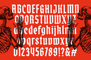 IC Ghoulie - Strong Blackletter, a Blackletter Font by IronbirdCreative (Thumbnail 9 of 9)
