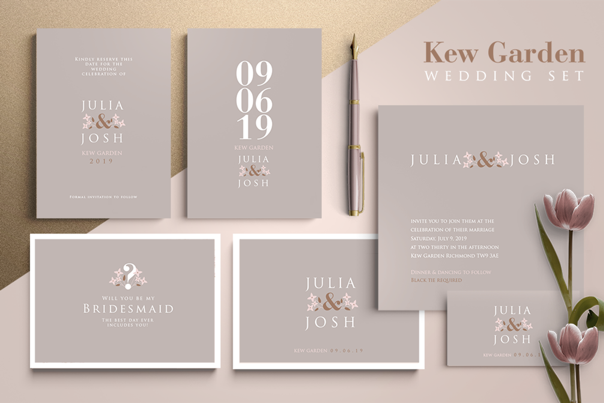 Wedding Collection: 7 sets-49 files, an Invitation Template by Werlang Paper (Photo 10 of 46)