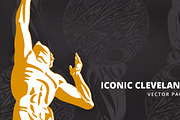 Iconic Cleveland Vector Pack, a Household Mockup by Go Media's Arsenal (Thumbnail 1 of 4)