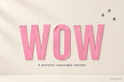 Pink Sticker Font, a Sans Serif Font by Handmadefont (Thumbnail 8 of 15)