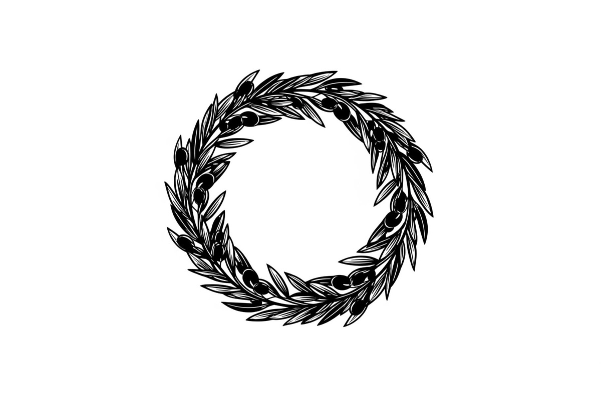 Floral Wreath Circle SVG Bundle, an Illustration by Creativeshirt (Photo 13 of 51)
