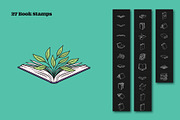 Book Lover Set for Procreate, a Brush Add-On by Pencil Twist (Thumbnail 3 of 10)