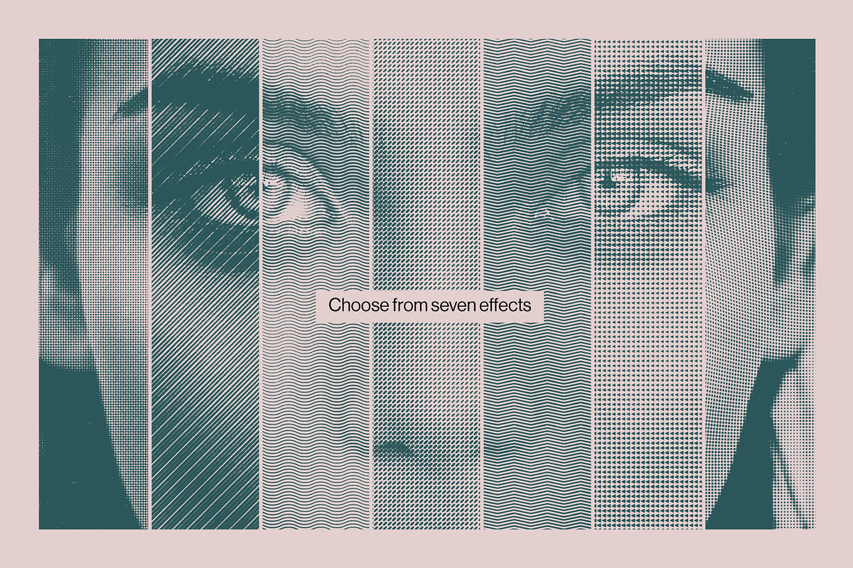 Halftone Textures for Photoshop, a Texture Graphic by mockstar (Photo 4 of 10)