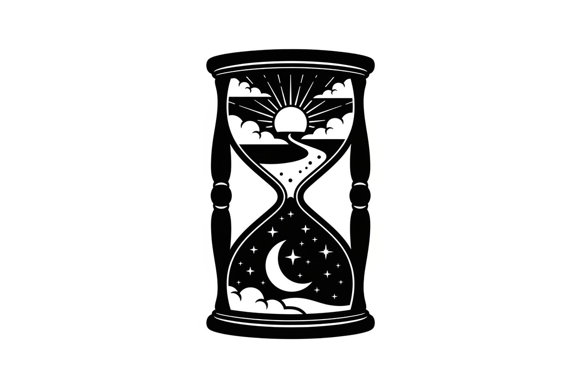 Celestial Sun Moon Hourglass Bundle, an Illustration by Gaye Art (Photo 6 of 31)