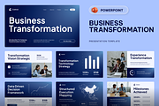 Business Transformation Powerpoint, a Presentation Template by Sixtemp (Thumbnail 1 of 3)