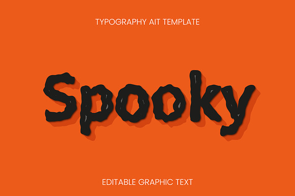 Rough Chunky Text Effect preview 3