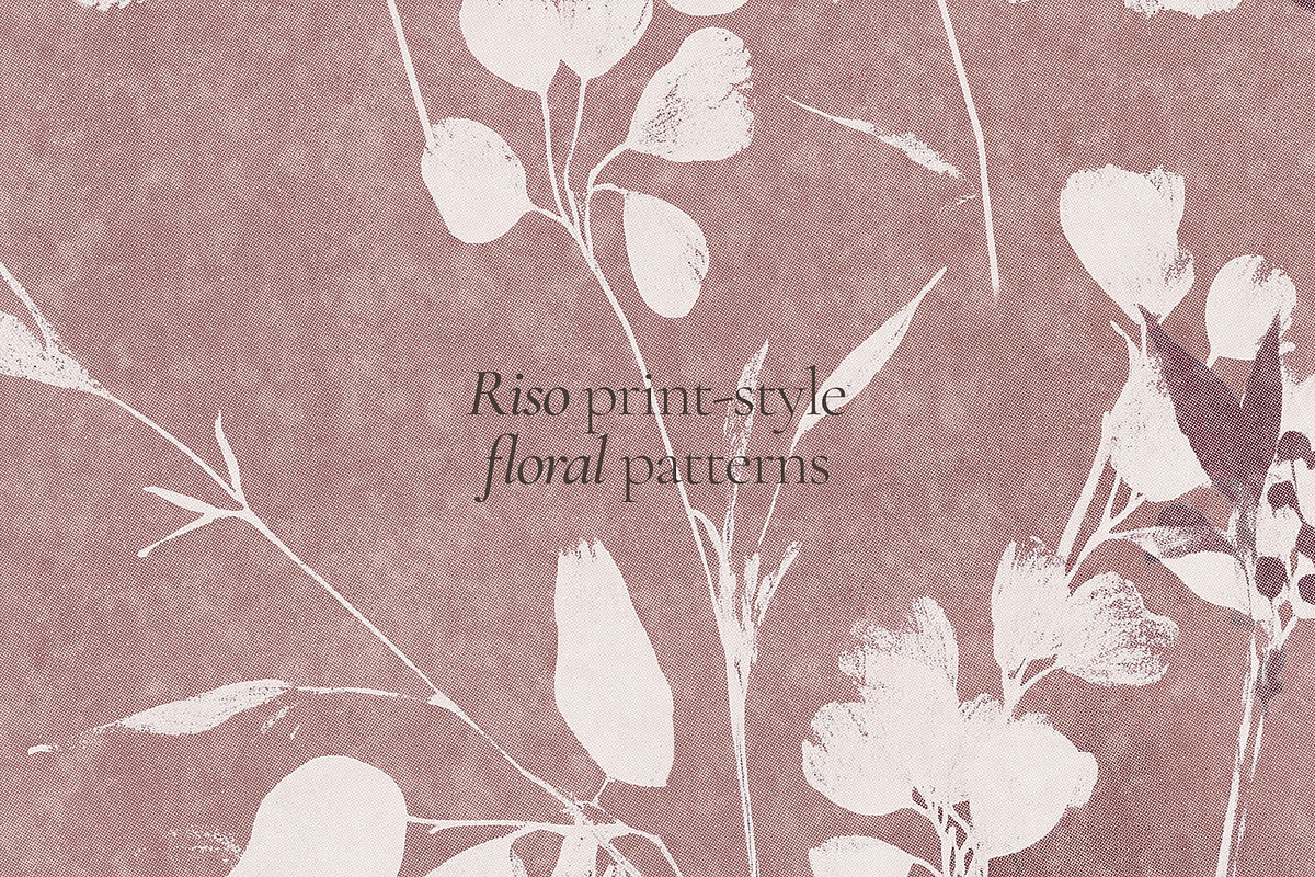 FLOR Seamless Patterns Collection, a Pattern Graphic by nkate (Photo 4 of 13)