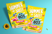 Summer Sale Flyer, a Flyer Template by Aarley Kaiven (Thumbnail 2 of 3)