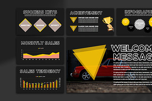 RONKSOK Classic Car PowerPoint