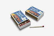 Match Box Mockup, a Product Mockup by bimockup (Thumbnail 6 of 6)