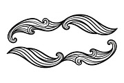 Vintage Wave Ornament Frame Bundle, an Illustration by Designer_Momina (Thumbnail 48 of 51)