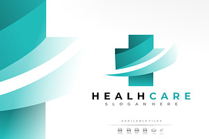 Gradient Medical Logo Template