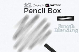 Graphite Pencils Brushes Procreate