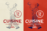 Classic Elegant Waitress Logo, a Branding & Logo Template by RMPL.std (Thumbnail 3 of 3)