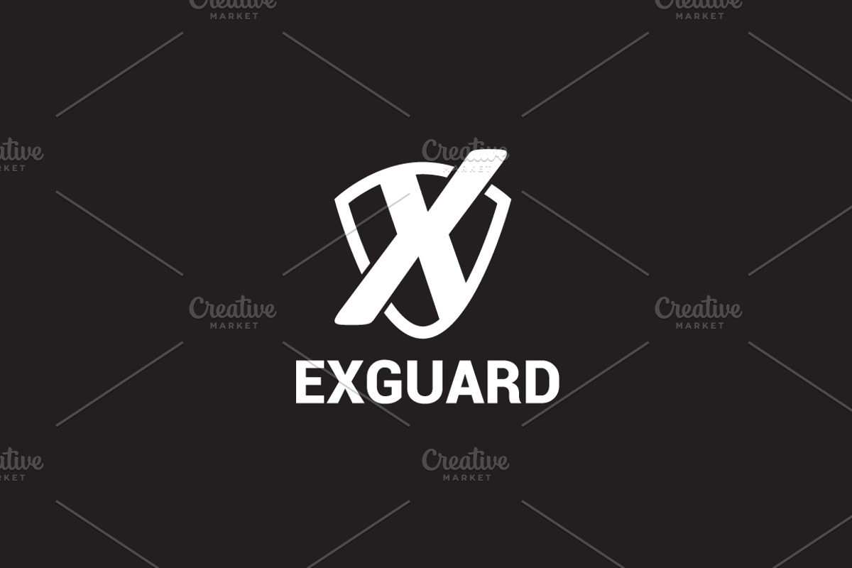 X Guard - Letter X Logo, a Branding & Logo Template by Sahade Studio