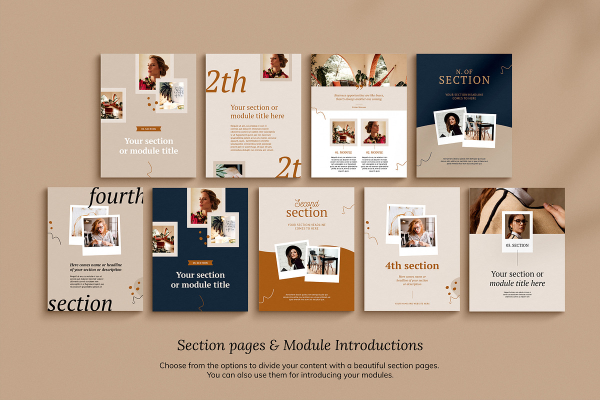 WorkBook for Course Creators  Kayla, a Magazine Template by Mirazz (Photo 13 of 30)