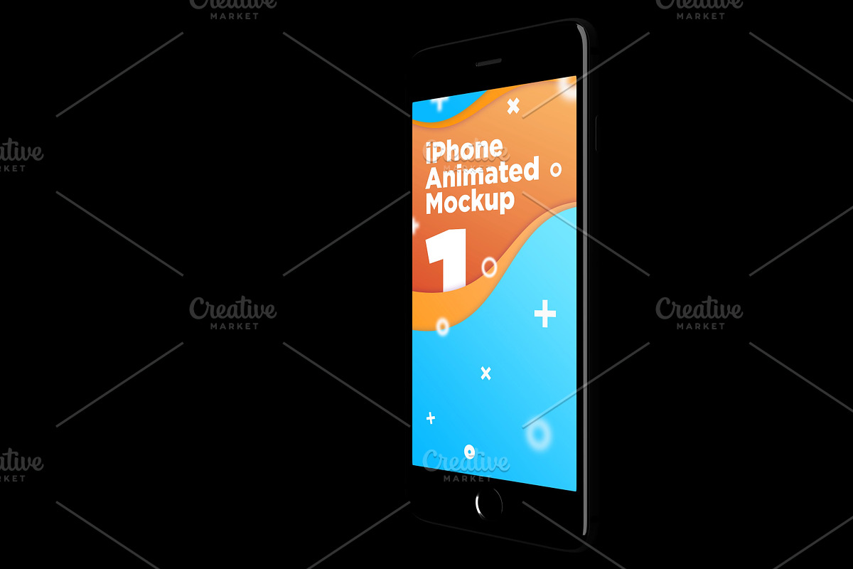 iPhone Animated MockUps, an iPhone Mockup by Traint (Photo 5 of 22)