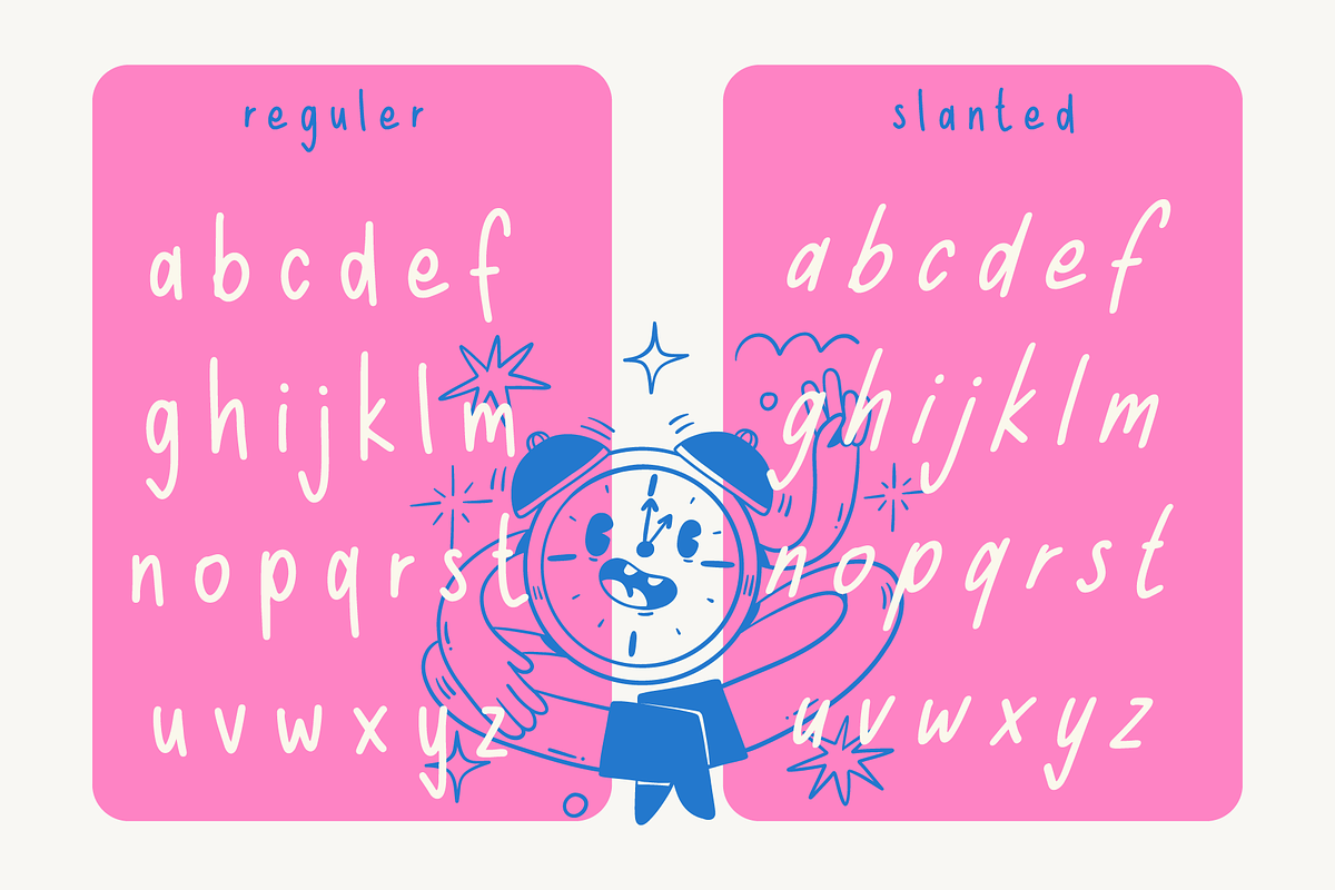 Cozy Hanline - handwritten font, a Handwritten Font by Badsign Type (Photo 2 of 8)