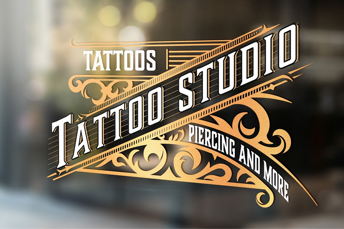 Set of 20 Vintage Logos, a Branding & Logo Template by OneVectorStock (Photo 16 of 21)