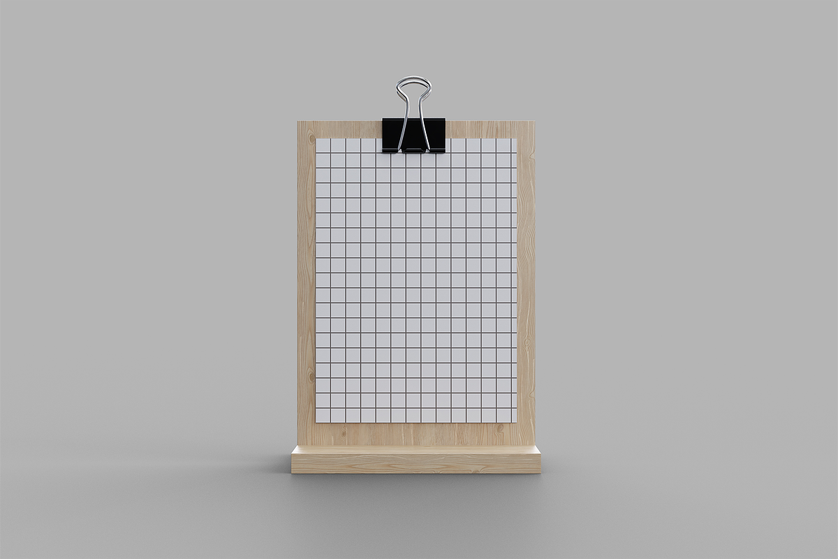 Wood Sign Holders Mockup, an Advertising Mockup by Muhazdinata (Photo 2 of 8)