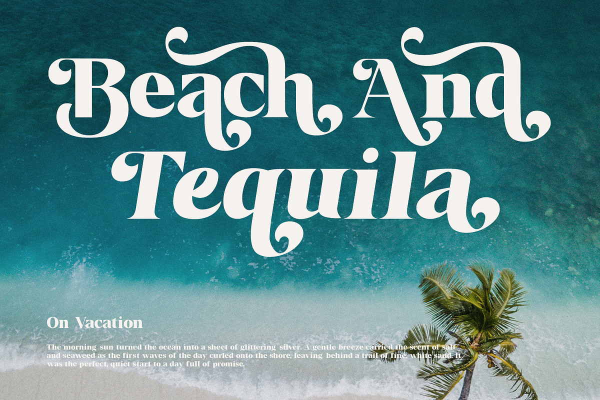 Borth Tropical Serif, a Serif Font by Black Junst (Photo 3 of 13)