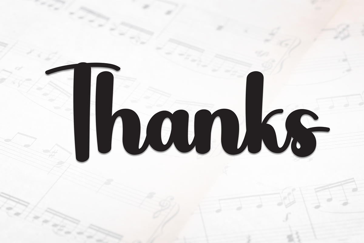 Melody | Script Font, a Handwritten Font by Scratchones (Photo 9 of 9)