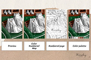 Cute ghost color by number, a Graphic by Thursdaypaper (Thumbnail 2 of 3)