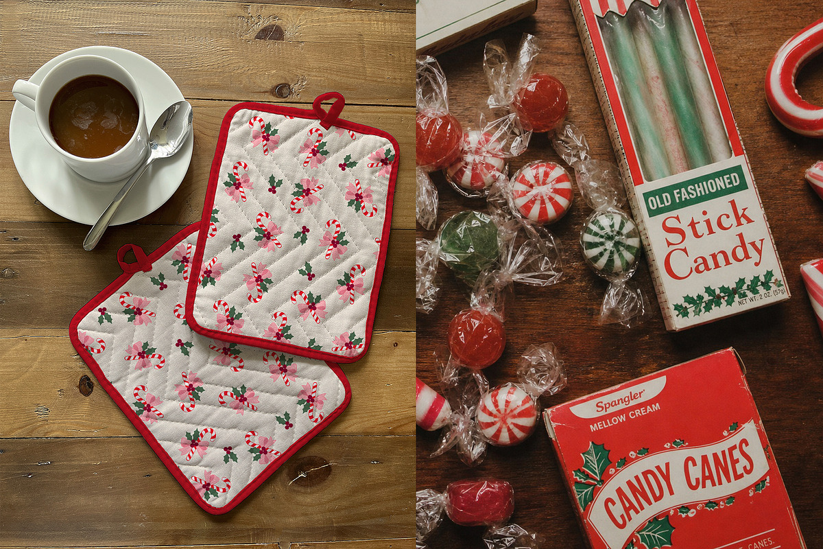 Jolly Candy cane Christmas Pattern, a Pattern Graphic by Schatzi Graphik (Photo 6 of 9)