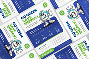 Go Green Flyer, a Flyer Template by Annora Studio (Thumbnail 2 of 2)