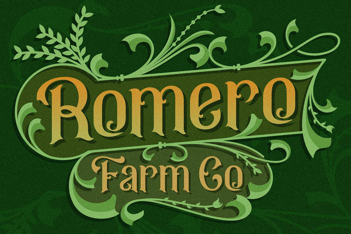 VT Bantero Typeface – Vintage Font, a Font by ViactionType (Photo 4 of 9)