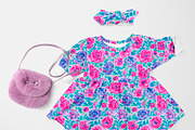 Seamless Floral Patterns, a Pattern Graphic by The Preppy Artist (Thumbnail 3 of 11)