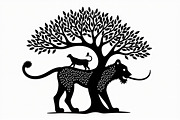 Lion Silhouette Vector Illustration,, an Illustration by Amazin_art (Thumbnail 12 of 21)