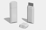 Flash Drive Mockup, a Wearable Device Mockup by Unerispace (Thumbnail 3 of 5)