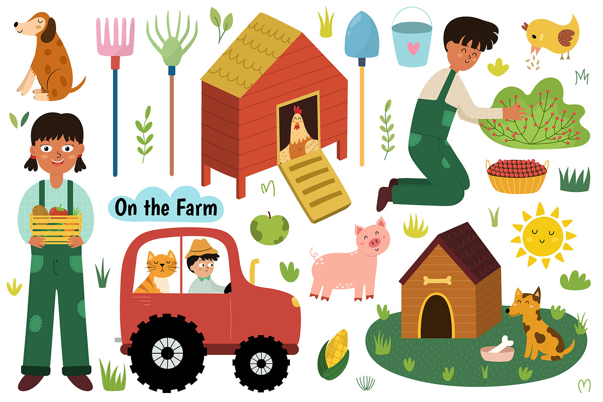 Big Farm Collection: 697 in 1, an Animal Illustration by Gulnara Sabirova (Photo 16 of 30)