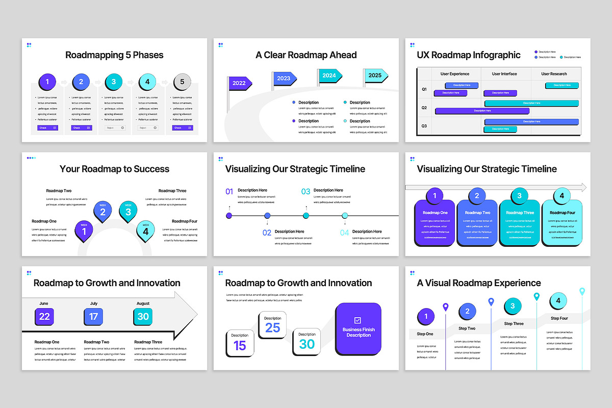 Roadmap Infographic PowerPoint, a Presentation Template by rgbryand (Photo 3 of 7)